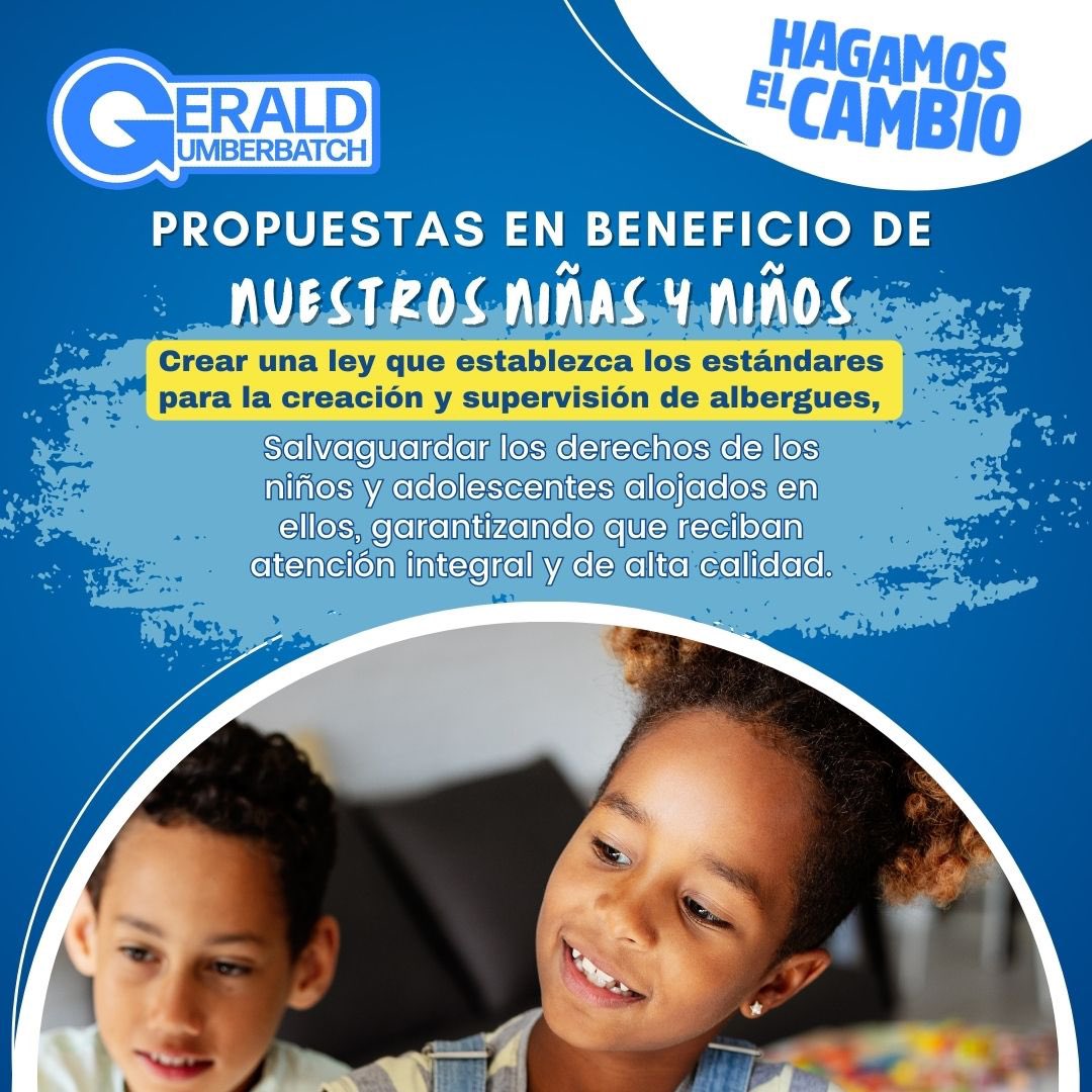 Desde que inicié mi carrera política mi objetivo siempre ha sido proteger a la familia, por ello, como diputado de la Asamblea Nacional pretendo impulsar leyes que beneficien en especial a nuestros niños, para que tengan un futuro prometedor. #HagamosElCambio