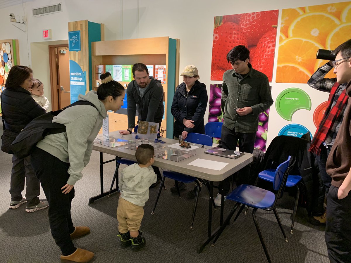 Our lab got to show off some of our robots at #EngineersWeek at the <a href="/buffaloscience/">BuffaloMuseumofScience</a>