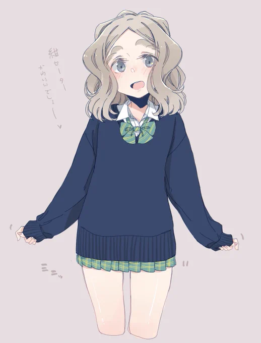 ちびっこちゃんと、蜜杞ちゃんと、ギャルちびっこちゃん!!#あなたが描く女子がみたい 