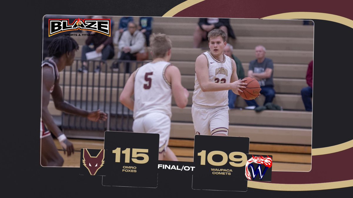 Foxes Boys' Basketball wins their 10th straight by putting up 115 in overtime win! #FoxPride