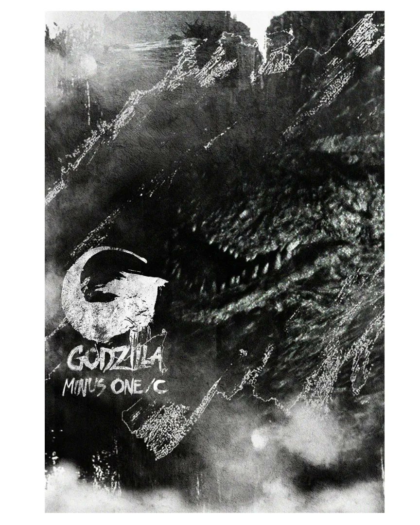 Godzilla Minus One/Minus Color (2023)
.
.
.
 #GodzillaMinusOne #minuscolor #keyart #posterart #alternativefilmposter