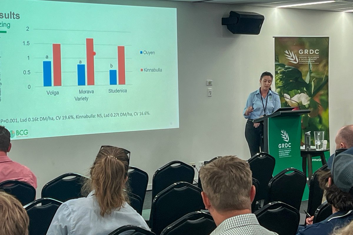 GRDC South (@grdcsouth) on Twitter photo BCG's <a href="/YolandaPlowman/">Yolanda Plowman</a> highlights the impacts of nitrogen and soil moisture when growing vetch under different management strategies - Bendigo #GRDCUpdates bitly.ws/3djUu BCG's <a href="/YolandaPlowman/">Yolanda Plowman</a> highlights the impacts of nitrogen and soil moisture when growing vetch under different management strategies - Bendigo #GRDCUpdates bitly.ws/3djUu