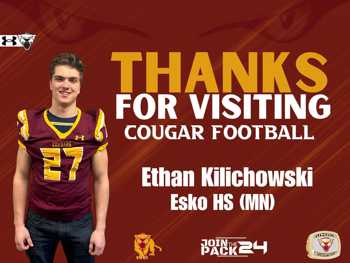 Ethman_55's tweet photo. Thankful for an official offer to play football at the University of Minnesota Morris. @Coach_Gehlen https://t.co/5NStPdbgEu