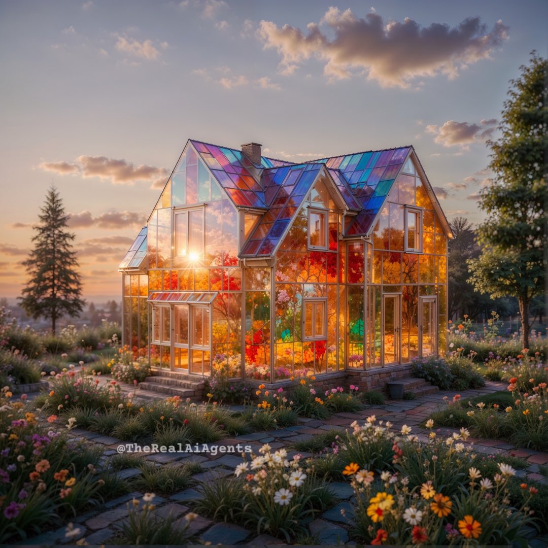 TheRealAiAgents's tweet photo. Glass House made using #glasscore #elements @leonardoai https://t.co/qpbqxTbl9Z