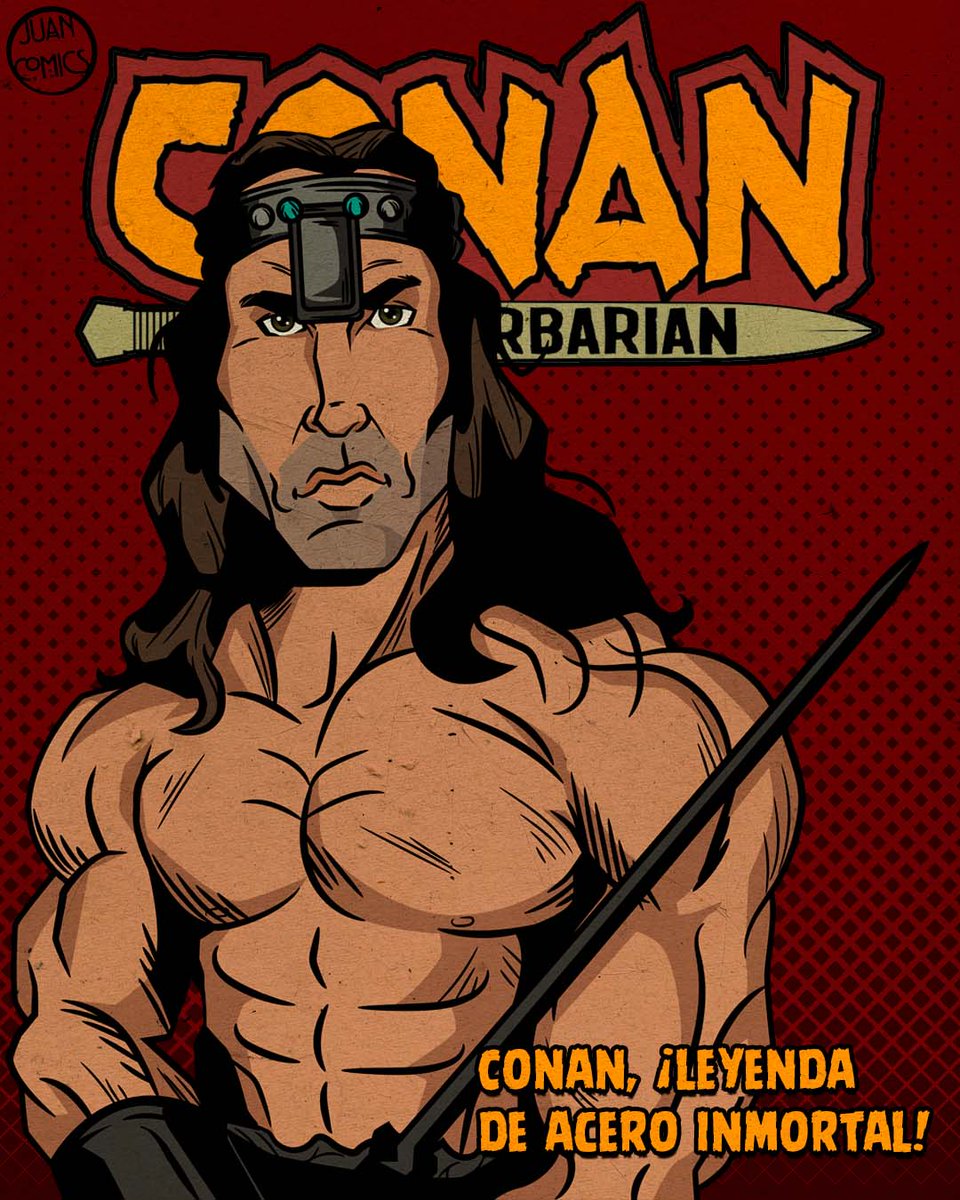 #ilustration #ilustracionDigital #Conan #ConanElDestructor