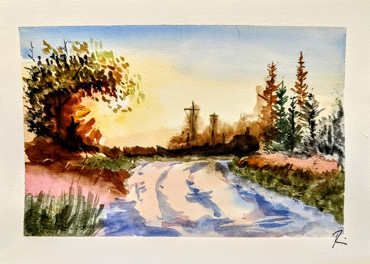 Wrecked, watercolor
#watercolorpainting #watercolor #painting