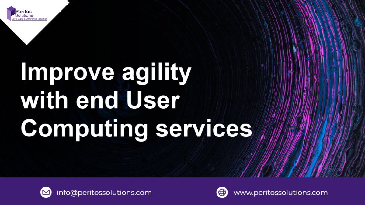 With Peritos and AWS End User Computing (EUC), you can reduce costs and increase scalability in your remote workforce without having to purchase or deploy infrastructure designed for peak use times.
 #RemoteWorkforce #Scalability #AWS #DigitalTransformation #cloudcomputing