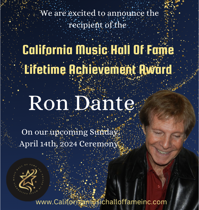 CAMusicHall's tweet photo. The Official California Music Hall Of Fame is so excited to announce Ron Dante as the recipient of the California Music Hall of Fame Lifetime Achievement Award!  

🎫 Link in bio for tickets. Use code David2024 for $10 off your purchase! https://t.co/ZN2Tm1bTHY