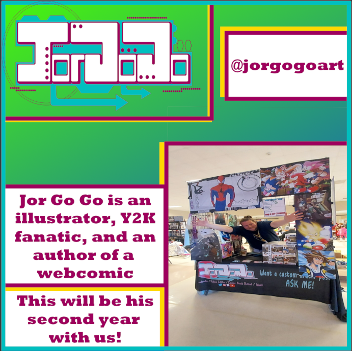 TezalCon's tweet photo. Coming back for round 2... @jorgogoart !
This amazing author was one of the first to apply last year and we are so excited to have him return. He will be at Tezal-Con on March 9th and 10th so go get your tickets now!!

#tezalcon2024 #gaming #enterprisealabama #daleville #scp https://t.co/A6N3bCkWxL