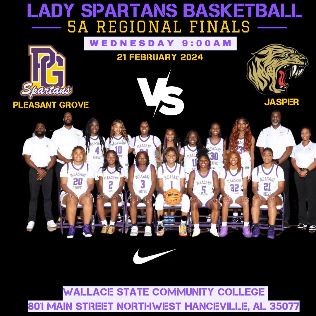 PleasantGroveGBB (@pghswbb) on Twitter photo PG Family itβs a show down this Wednesday 9am Pleasant Grove Lady Spartans Basketball verse Jasper πππ <a href="/pghs_spartans/">Pleasant Grove High</a>
Make sure you are in the π and in the building Wallace State Community College PG Family itβs a show down this Wednesday 9am Pleasant Grove Lady Spartans Basketball verse Jasper πππ <a href="/pghs_spartans/">Pleasant Grove High</a>
Make sure you are in the π and in the building Wallace State Community College