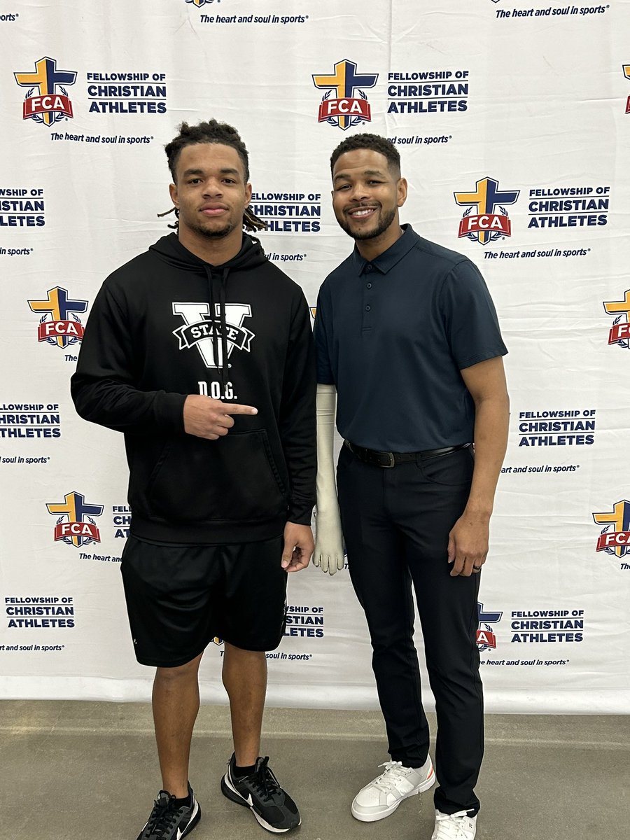 Great message tonight from <a href="/inkyjohnson/">Inky Johnson</a> thank you🙌