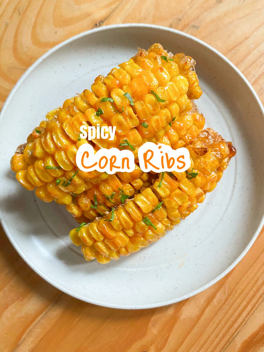 anoonamu's tweet photo. ✨ Resep Spicy Corn Ribs ✨

Camilan enak, bikinnya sat set dan bikin nagih 🤤