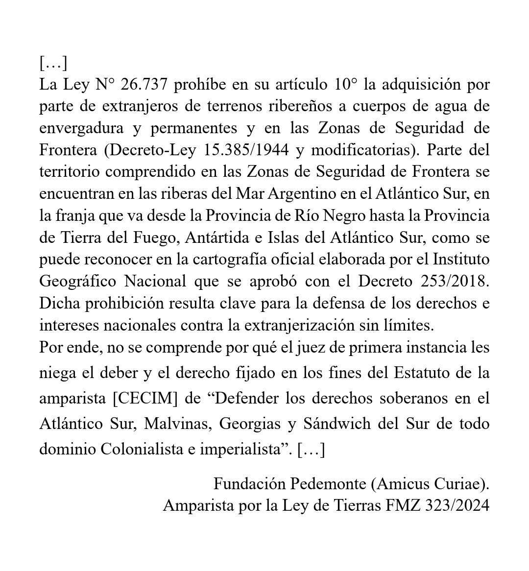 Causa Ley de Tierras (@causaleytierras) / Posts / X