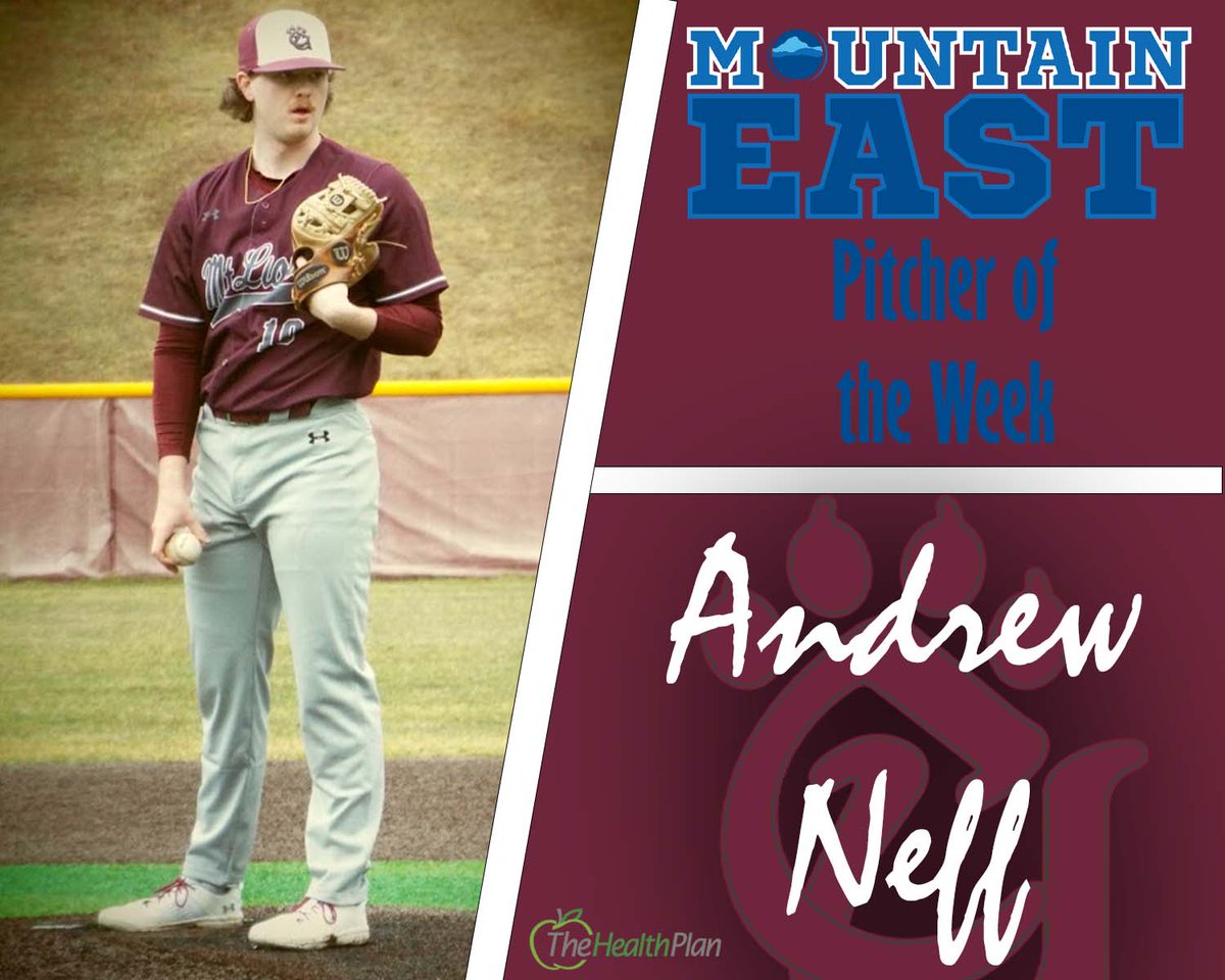 CUMountainlions (@cumountainlions) on Twitter photo .<a href="/ConcordBaseball/">Concord Baseball</a>'s Andrew Neff has been selected MEC Pitcher of the Week after six shutout innings in a win over Pitt-Johnstown .<a href="/ConcordBaseball/">Concord Baseball</a>'s Andrew Neff has been selected MEC Pitcher of the Week after six shutout innings in a win over Pitt-Johnstown