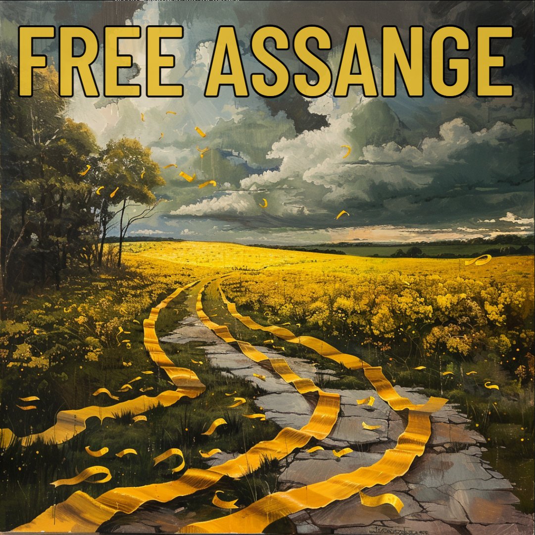 🎗️🎗️🎗️~TweetStormForAssange~🎗️🎗️🎗️#Assange #FreeAssangeNOW #FreeAssange #Fight4Assange #NoExtradition #JournalismIsNotACrime #YellowRibbons4Assange #DayX  the road to freedom is paved in yellow ribbon!🎗️🎗️