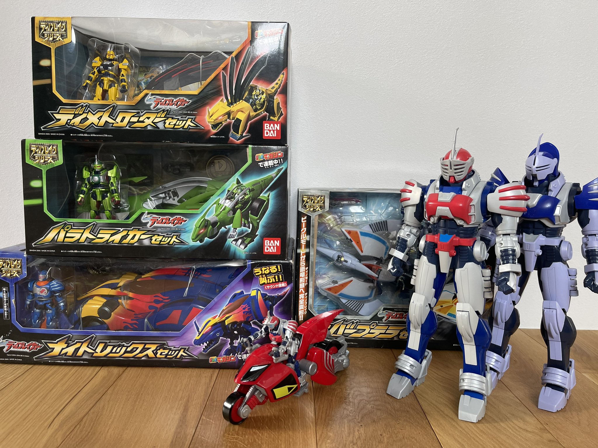 未開封 バンダイ ディノブレイクシリーズ モトラプター セット モト