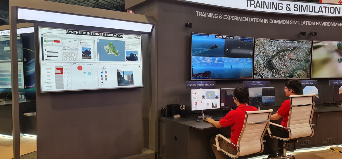 Come see our #infoOps #stratcom demo on the ST Engineering Pavilion #sgairshow2024
