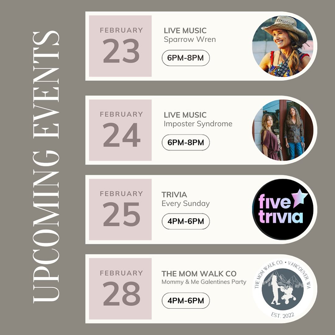 14_acres's tweet photo. Hey 14 Acres fam!

Here’s what we have planned for you for the next couple of weeks. Come drink some #wine🍷🍾&amp; enjoy these amazing #musicians🧑‍🎤🎵 &amp; events💃.

Don’t forget to share with your wine-loving friends!

#winery #winetasting #winelovers #redwine #vineyard #livemusic https://t.co/7Vt2J8JvZc