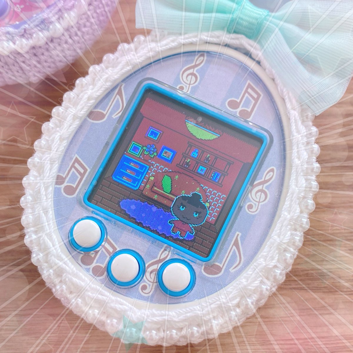 870_tamagotchi's tweet photo. やんぐまめっちもどきの成長を待ってたら、うさぴよっちがおばあちゃんになってしまったぁぁぁあーーー(΄✹ਊ✹‵)‼︎‼︎

#たまごっち #tamagotchi #toumapet https://t.co/wlJ26IRaYW