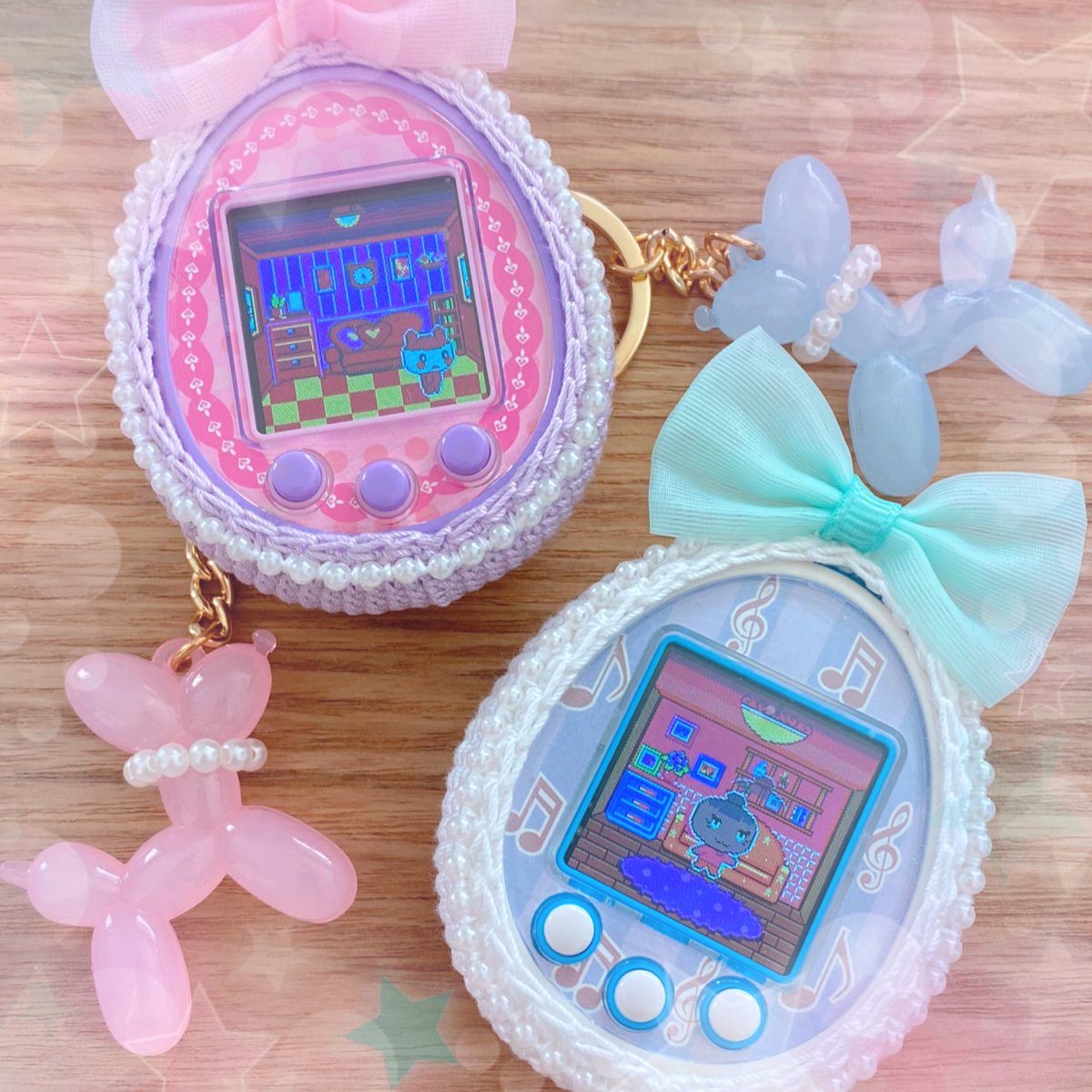 870_tamagotchi's tweet photo. やんぐまめっちもどきの成長を待ってたら、うさぴよっちがおばあちゃんになってしまったぁぁぁあーーー(΄✹ਊ✹‵)‼︎‼︎

#たまごっち #tamagotchi #toumapet https://t.co/wlJ26IRaYW