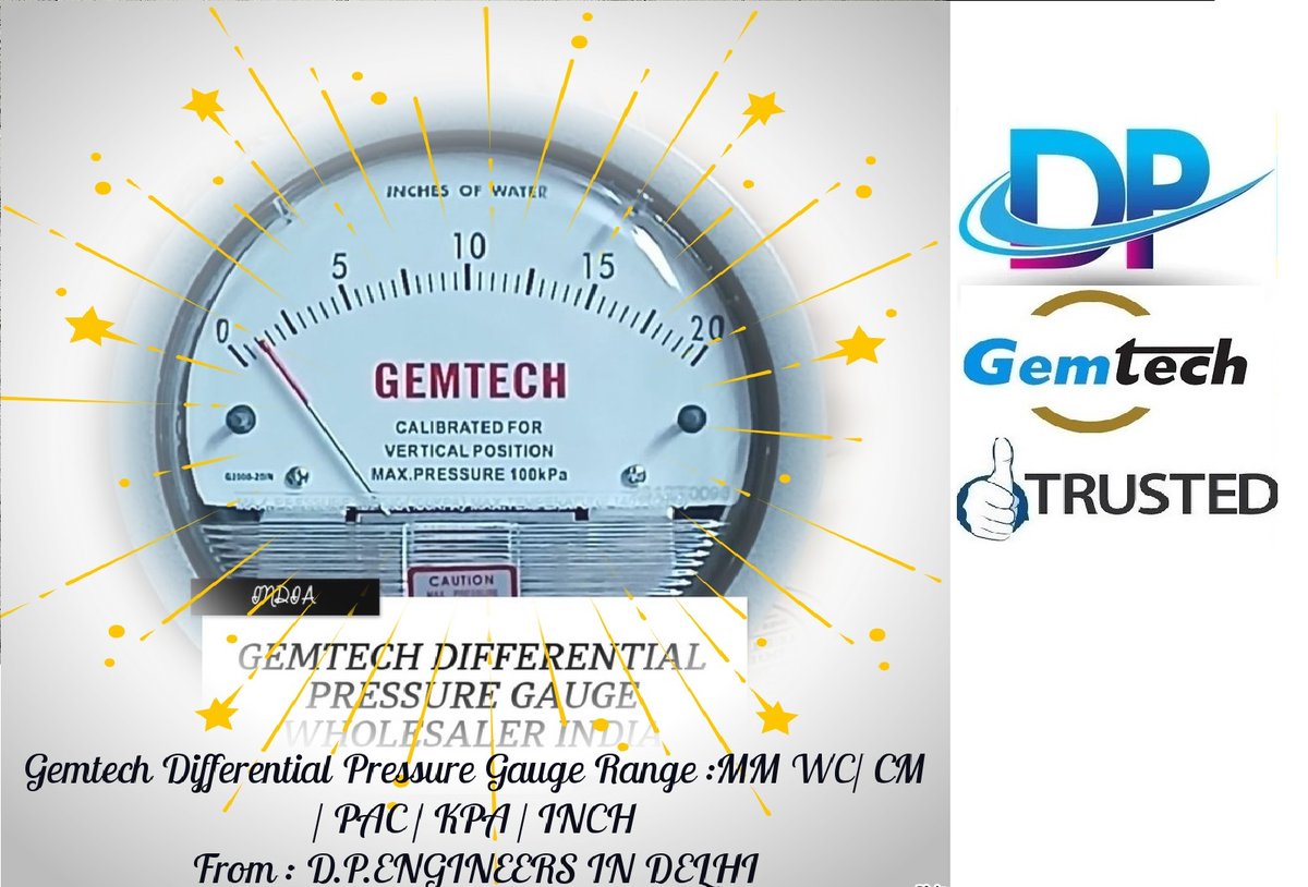 GEMTECH Differential Pressure Gauge Dealers Nr. By Lifeline Hospital
dpengineersdelhi.net/gemtech-differ…
#Navimumbai #touchinglivespositively #AcrexIndia #ExhibitionDesign #acrex2024 #acrexexhibition #hvac #hvacindustry #greenfuture #hvacsolutions #hvacsector #hvacinnovators