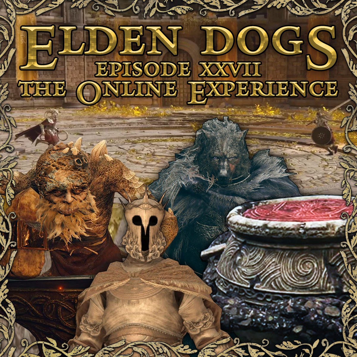 Elden Dogs 27 - The Online Experience (An Elden Ring Podcast)
Now Available on All Podcast Apps!

Come closer to the Site of Grace and join us as we tell you a tale of the Online Experience of Elden Ring.  From multiplayer, mods, and content creators, it is all here!