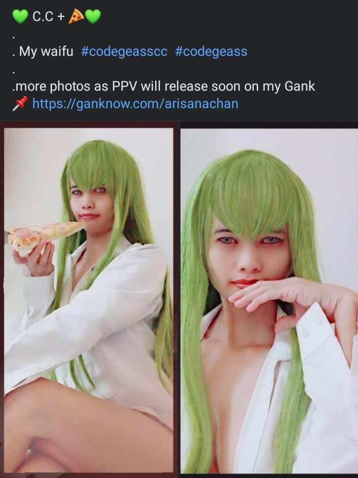 ladybluematrix's tweet image. #codegeasscc # codegeass 
💚Cosplay
