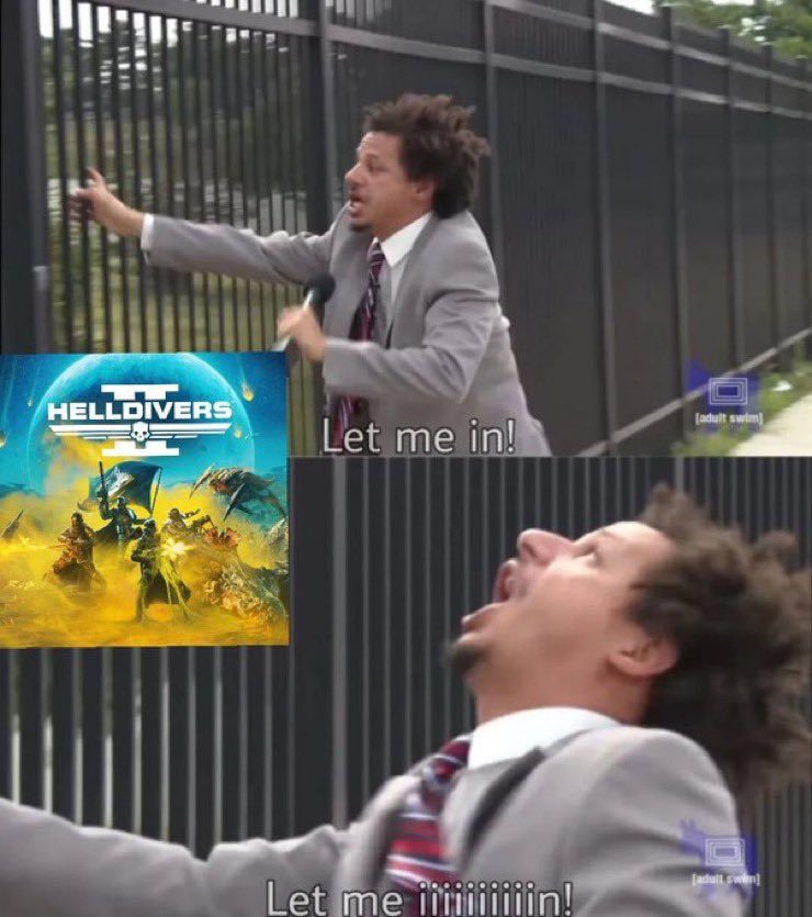 Everyone right now on #HellDivers2