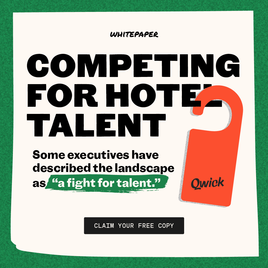 Qwick (@qwickshifts) on Twitter photo Hotel managers: 
Win the fight for top #hospitality talent with our latest industry whitepaper.
go.qwick.com/3wjqeq5 Hotel managers: 
Win the fight for top #hospitality talent with our latest industry whitepaper.
go.qwick.com/3wjqeq5