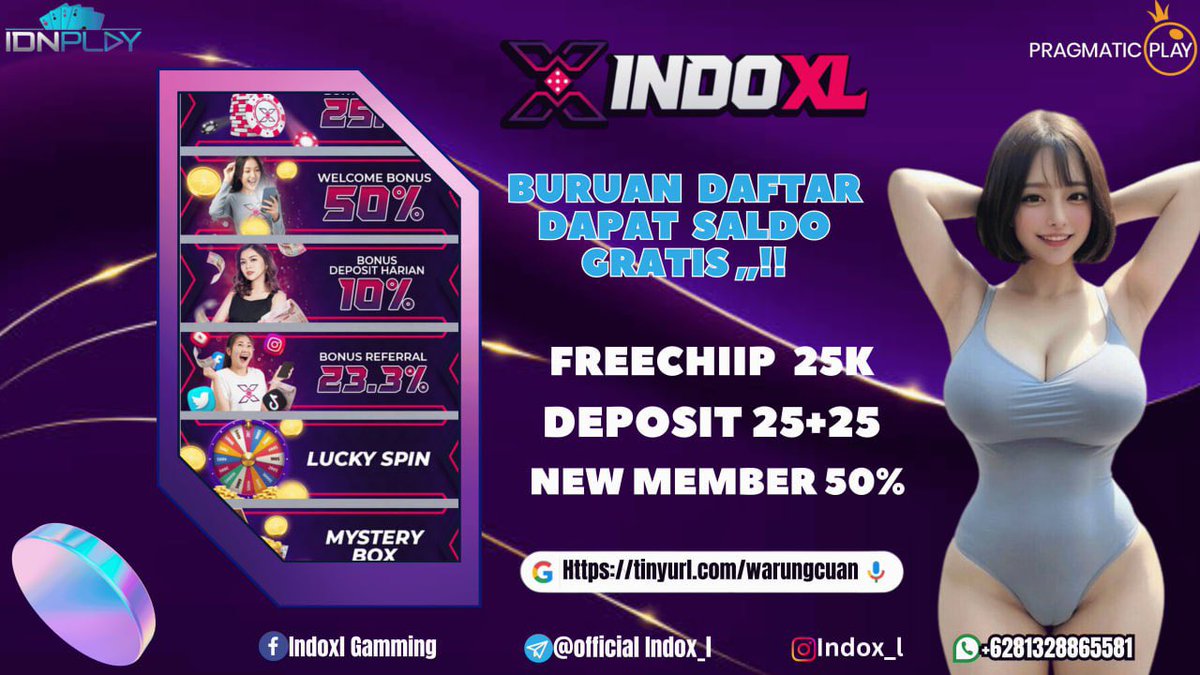 Indoxl_gaming's tweet photo. SEGERA DAFTAR :
🌐 https://t.co/assDghybcP
🌐 https://t.co/QdKuz8Xa1H
TELEGRAM CLAIM BONUS
https://t.co/E1B8gST4Am
#indoxl #indoxl888 # indo xl #indoxl77 #xlindo #indoxlslot #indoxlhoki #indoxlfun #situsgacor #rtpindoxl https://t.co/ZFzsVZmn4T