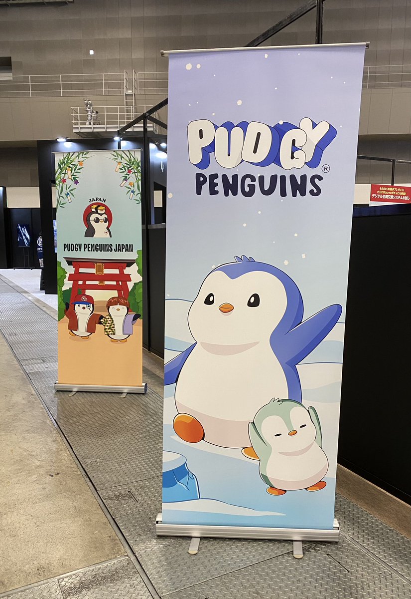 maskjiro's tweet image. 会場で発見🐧

#JapanWeb3Week