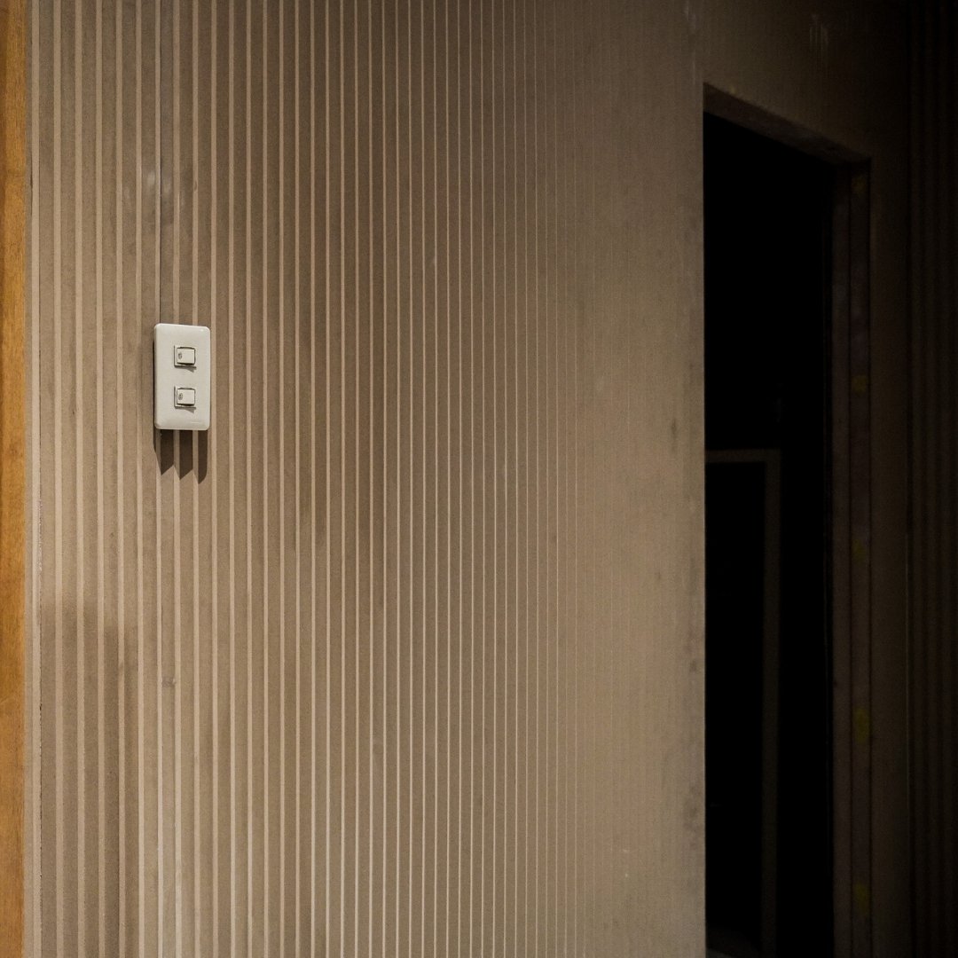 flipspacestudio's tweet image. MDF (Medium Density Fiberboard) fluted panels were installed to add texture and visual interest to the interior of the space.

#flipspace #architectureph #constructionph #renovation #quiapo #quiapochurch #manilacity