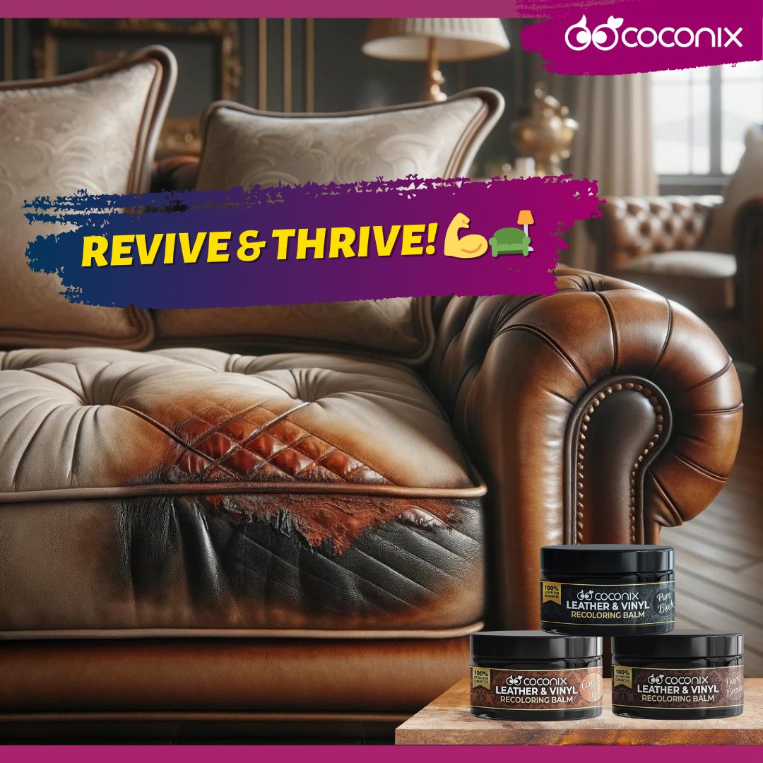 coconix_diy's tweet image. Your furniture deserves a second chance! No scratch or tear is too big for our Leather Recoloring Balm. Let's bring back the glory days together! 💪🛋️ #FurnitureRescue #Coconix

amazon.com/stores/page/3C…