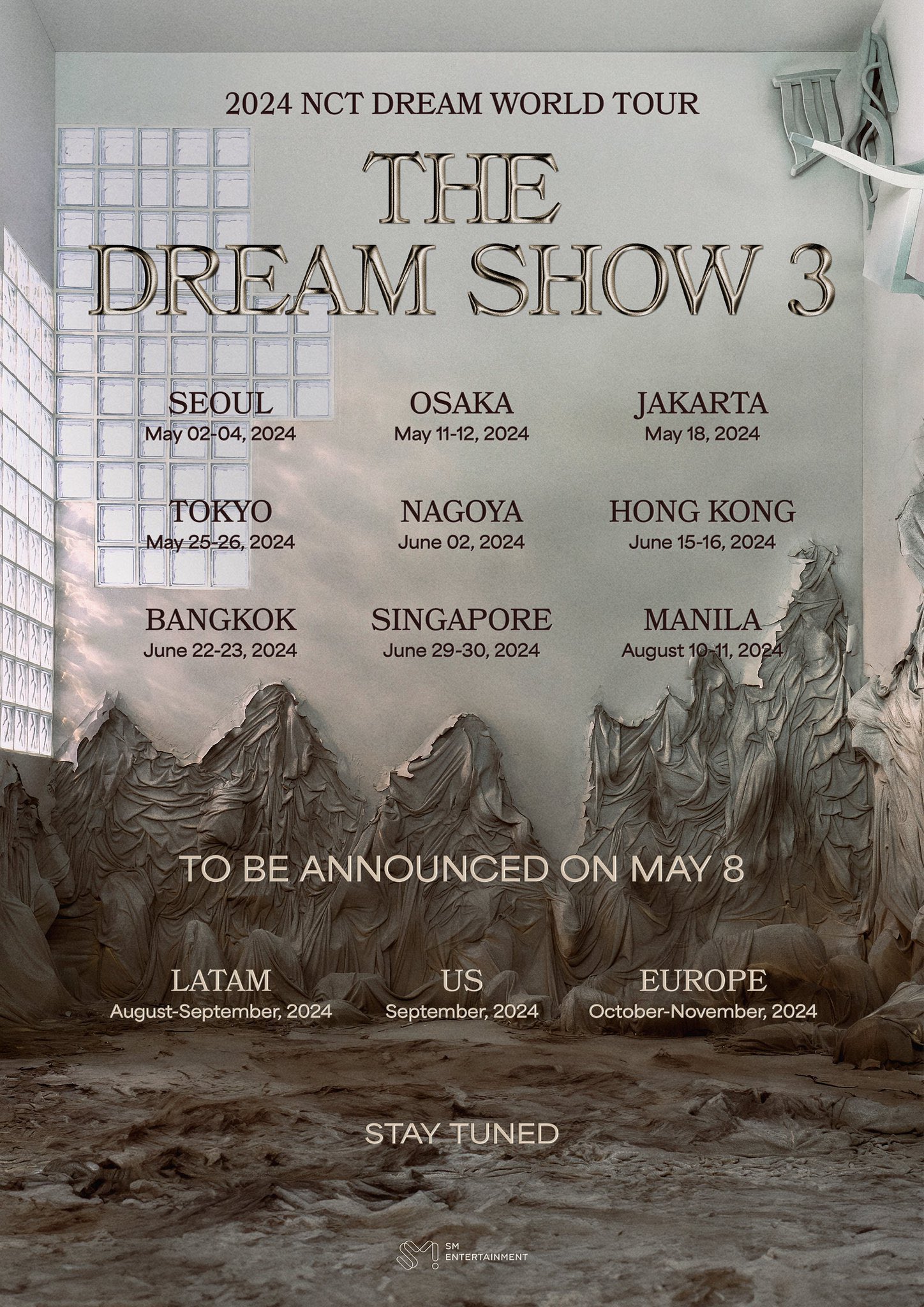더쿠 일본 공계 2024 NCT DREAM WORLD TOUR 오사카, 도쿄, 나고야에서 개최 결정