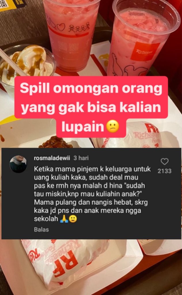 kekocakandunia's tweet photo. Kenapa ya mulut orang-orang bisa setajam itu?🥺

Jaga ucapanmu, karna kamu gak tau sedalam apa ucapanmu menyakiti hati orang lain https://t.co/brely3C1hf