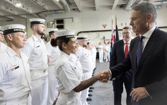 Today the Albanese Government announced the outcomes of the review into Australia’s Surface Combatant Fleet. Our response will more than double the size of the Navy’s surface fleet, will get us these quicker, has real money and delivers a continuous naval shipbuilding program.