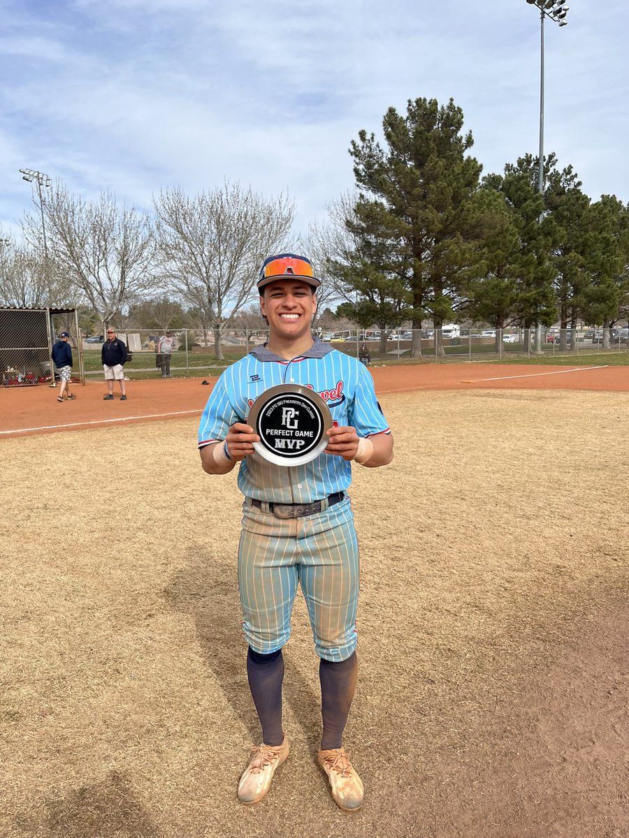 Martyn Hernandez_2025 (@martynhernand18) on Twitter photo Had a Great tournament Down in Vegas, Took the dub and won MVP 🤙🏽 Roll Goons, I went 10 for 16 batting .625 with 5 stolen bases. Excited for Highschool ball to start <a href="/RogersBaseball1/">RHS Baseball Booster Club</a> #LVPresDayClassic Had a Great tournament Down in Vegas, Took the dub and won MVP 🤙🏽 Roll Goons, I went 10 for 16 batting .625 with 5 stolen bases. Excited for Highschool ball to start <a href="/RogersBaseball1/">RHS Baseball Booster Club</a> #LVPresDayClassic