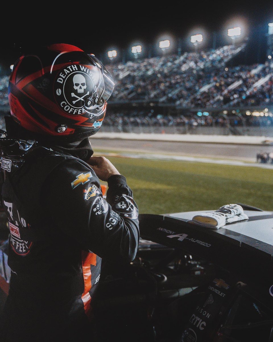 The 🏁 has waved on the #Daytona500! @AnthonyAlfredo finishes P27 in the No. 62 @DeathWishCoffee Chevy after being involved in a wreck with 8 to go. #NASCAR