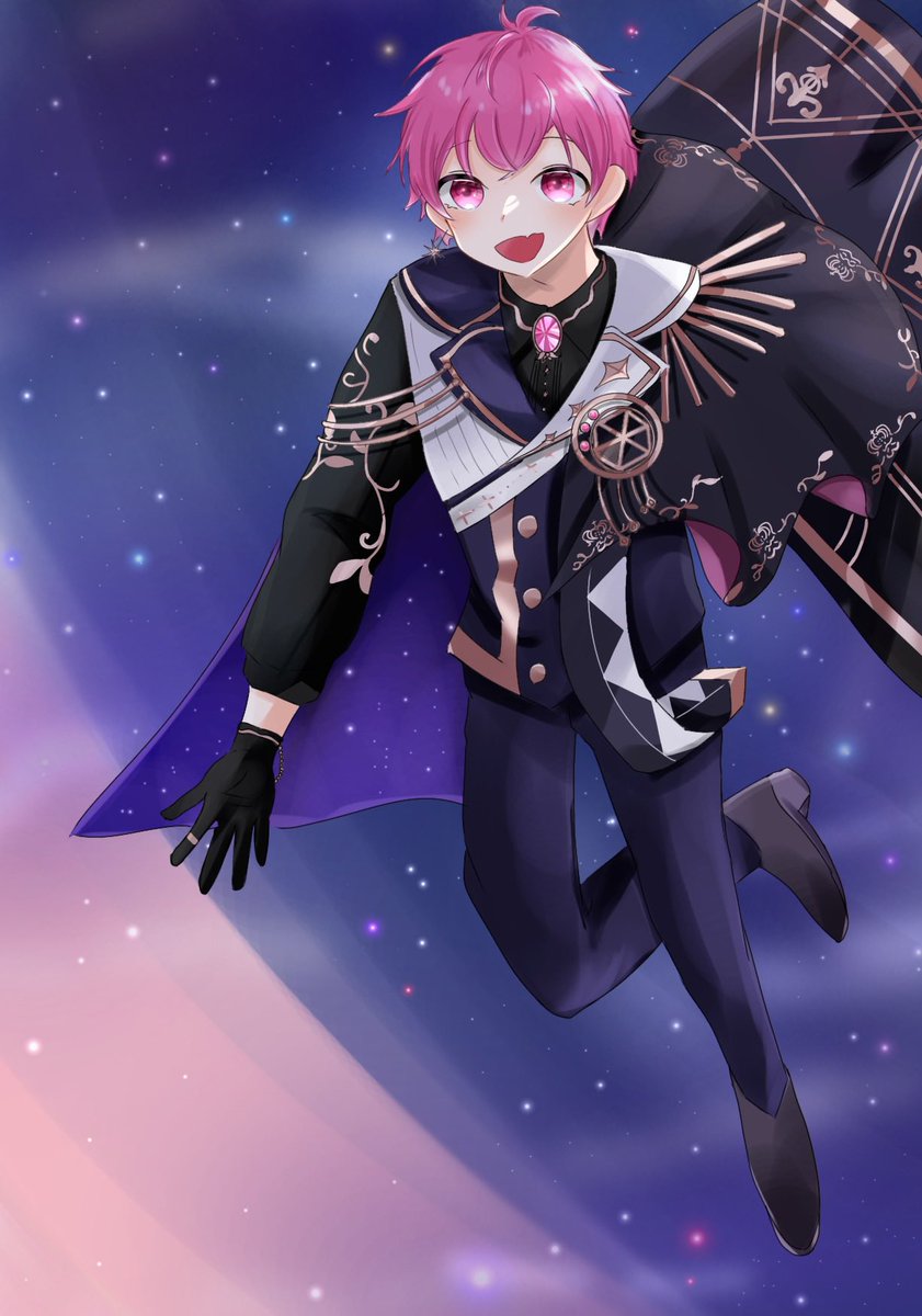 いれいすあーと #聞いてよないこくん 単体イラスト 『恋の約束』 『星