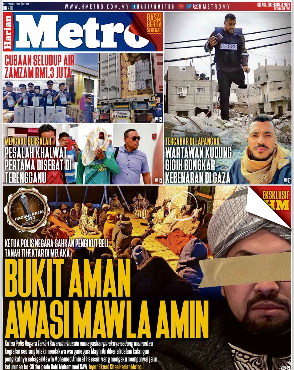 ZacZakirin13's tweet photo. Assalamualaikum,

Setelah 2 tahun scam masyarakat Melayu Islam, hari ini terbukti Mawla Amin ini adalah penunggang agama.

Guys, korang tinggalkan mana² "Ulama" atau kelompok agama di Malaysia ini yg bersekongkol dengan scammer agama.

Cluenya golongan Capal suka sanjung Mawla. https://t.co/0wgRqxBUwa