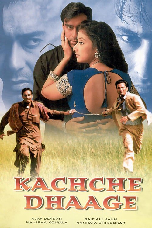 mkoirala's tweet photo. . @milanluthria's directorial debut #KachcheDhaage turns 25 today.

@ajaydevgn #SaifAliKhan @mkoirala #NamrataShirodkar @govvindnamdev #SadashivAmrapurkar #MayaAlagh
#AnupamShyam #VineetKumar @annukapoor_ @parmeetsethi @SimranbaggaOffc https://t.co/JKUL83UBmo