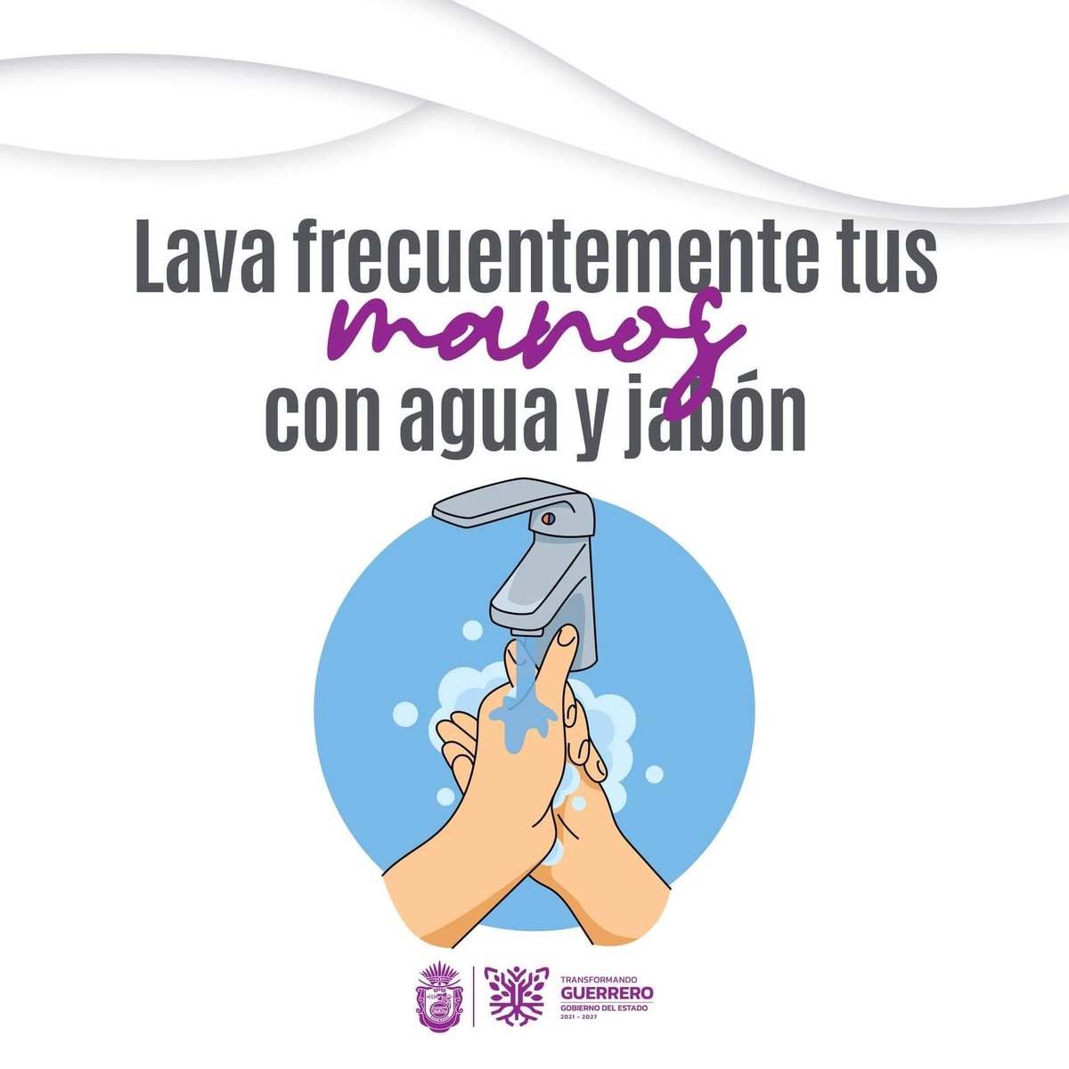 TrechoInforma's tweet photo. #Guerrero | Lavarse las manos es una práctica que debe permanecer en nuestro día a día, así prevenimos el Covid, la influenza y otras enfermedades.
#NoTeDescuides.
#SiTeCuidasTuNosCuidamosTodos.
@TrechoInforma.
#TrechoInformativo.
_ @GuerreroComSoc.
https://t.co/9kBTdYhr6H https://t.co/KTi2nbEArn