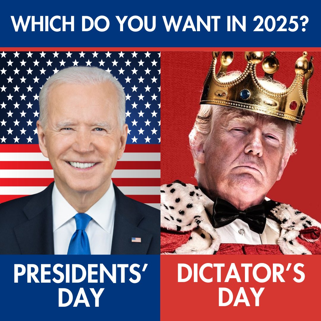Vote for @POTUS @JoeBiden to save the Presidency and America from #DictatorDonald who will destroy Democracy.