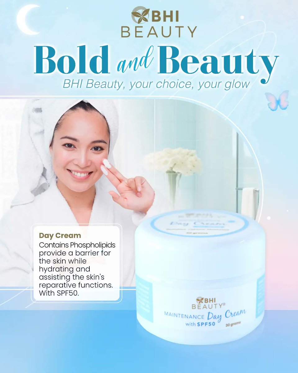 BHI_Official08's tweet photo. 🎉EXCITING NEWS ALERT!🎉
Introducing BHI BEAUTY - Maintenance creams and toner: Your skincare game-changer! Say hello to healthier and happy glowing skin with our latest maintenance toner, day and night creams. 
#beautifulskinstartshere #bhibeautyyourchoiceyourglow #NewRelease https://t.co/mbWIpBWa5N