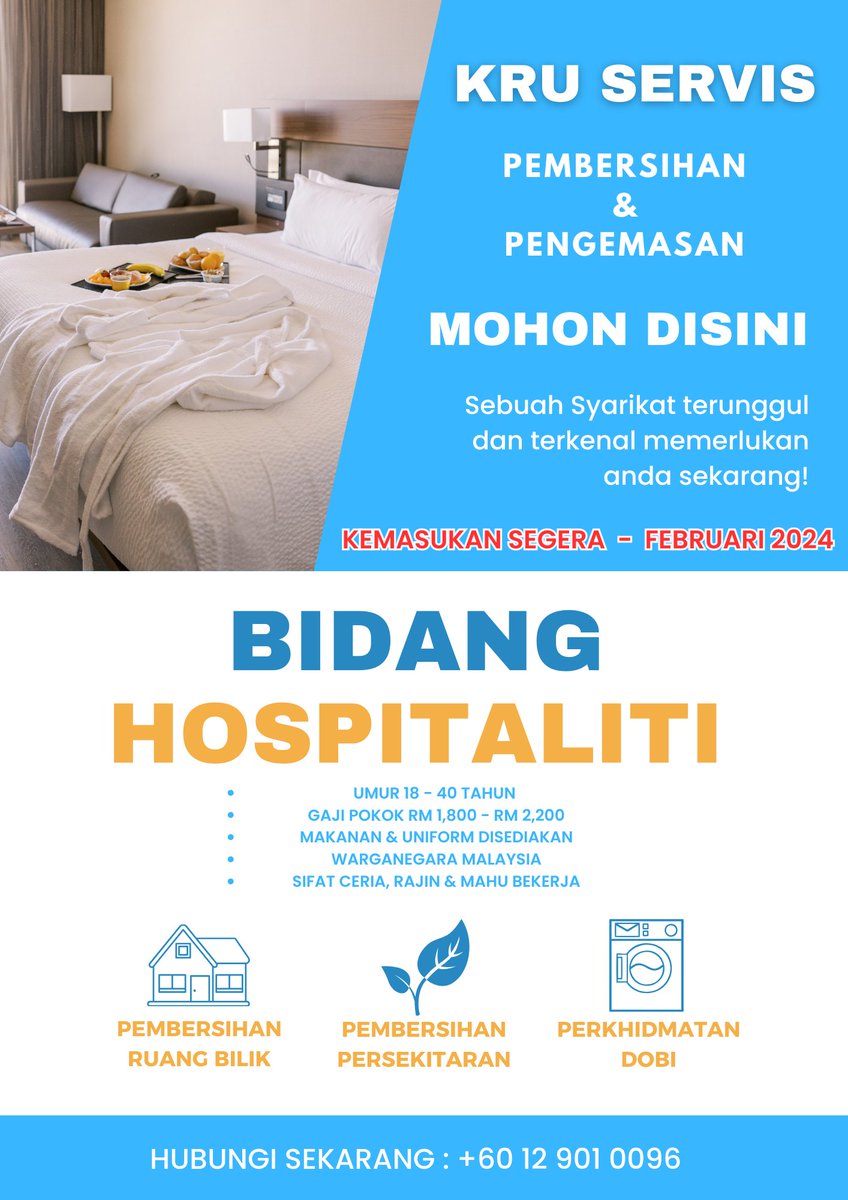 Easy_FastJobs's tweet photo. Warga Bangi/Kajang jawatan kosong menanti anda!

Baca &amp; share poster dibawah😃
Hantar Resume anda sekarang  https://t.co/3Uve293IWV

#Hospitality #supervisor #bangi #kajang #kerjakosong  @empayarkerjaya @Jobkerjaya @kerja_kosongMY https://t.co/WTAreOq4sB
