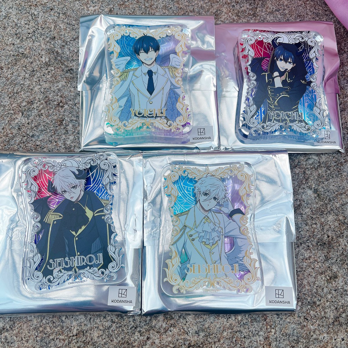33_MikanM's tweet photo. 【交換】
ブルーロック ブルロ ファボテリア ふぁぼてりあ FavoteriA 天使 悪魔 池袋 アクリルブロック

譲)潔、凪
求)蜂楽、天使玲王

17時まで池袋にて交換可能
潔含む交換必須
後日渋谷にて交換可能
検索よりもお待ちしております https://t.co/4o3XRPE8rs