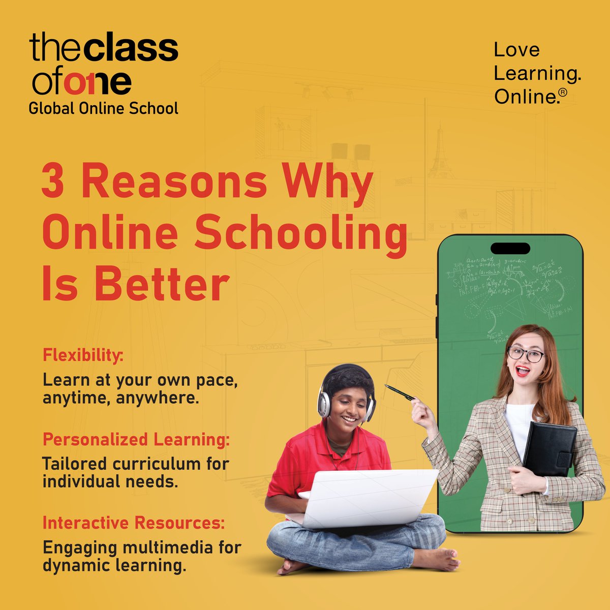 TheClassofOne1's tweet photo. Discover a new era of education that's as flexible as your imagination, as personal as a handwritten note, and as interactive as your favourite video game. Ready to redefine learning?
#TCO1 #OnlineSchool #Eschool #FunLearning #onlinelearning #education #learning https://t.co/JjBAxsJHfZ
