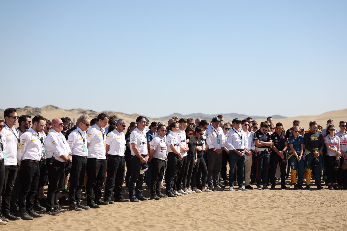 At the Desert X Prix, we raced for Gil 🤍