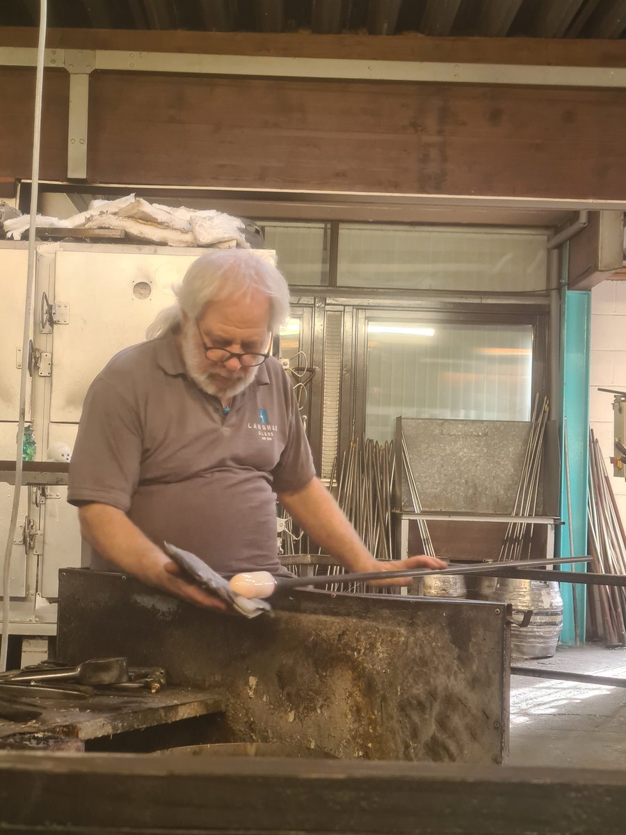 Half term day out 
Amazing skills and experience in this building watching a glass demonstration followed by make your own glass 
#glampinguk #experience #glassart #holiday