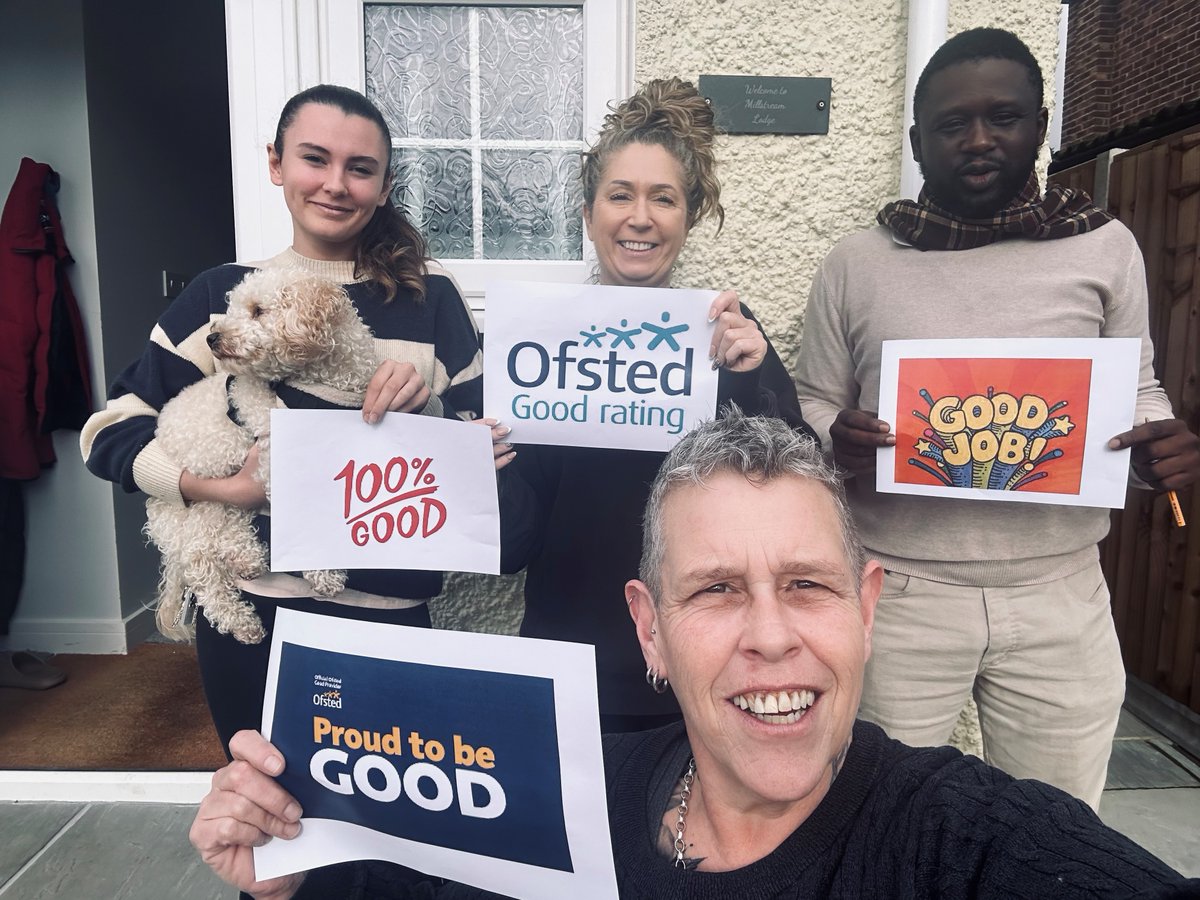 We're absolutely thrilled to announce, Millstream Lodge in Staines, Surrey has been graded Good during its recent Ofsted inspection. 💙🌟🫶
Congratulations to the team for their hard work, we are feeling very proud! 
Read the full story: kedlestongroup.com/news/artmid/17…
#ofstedgood